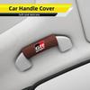 Car Interior Roof Handle Cover Suede Roof Grab Handle Grip For S9 GR Sport Corolla Yaris Camry Prius RAV4 CHR Accessories JH9