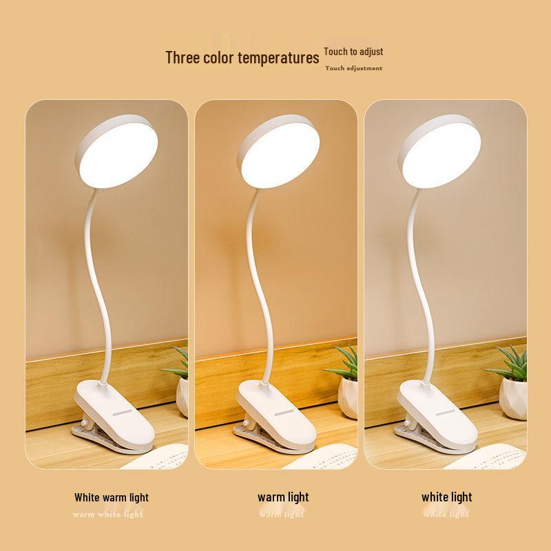LED Schreibtischlampe mit Augenschutz für Schlafzimmer und Arbeitszimmer – Wiederaufladbare und Stecker-Optionen, Ideal für Studenten und Nachtgebrauch