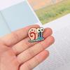 Unique Cartoon Snail Metal Brooch Fashionable Alloy Badge For Pets And Collectors