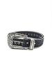 New Belt Y1k Fashion Belt Diamond Belt Punk Belt Belt Belt Female Hottie Waist Black Rhinestone Low Waist