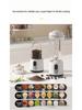 High-Power Multi-Function Blender with Automatic Cleaning and Compact Juicing Cup