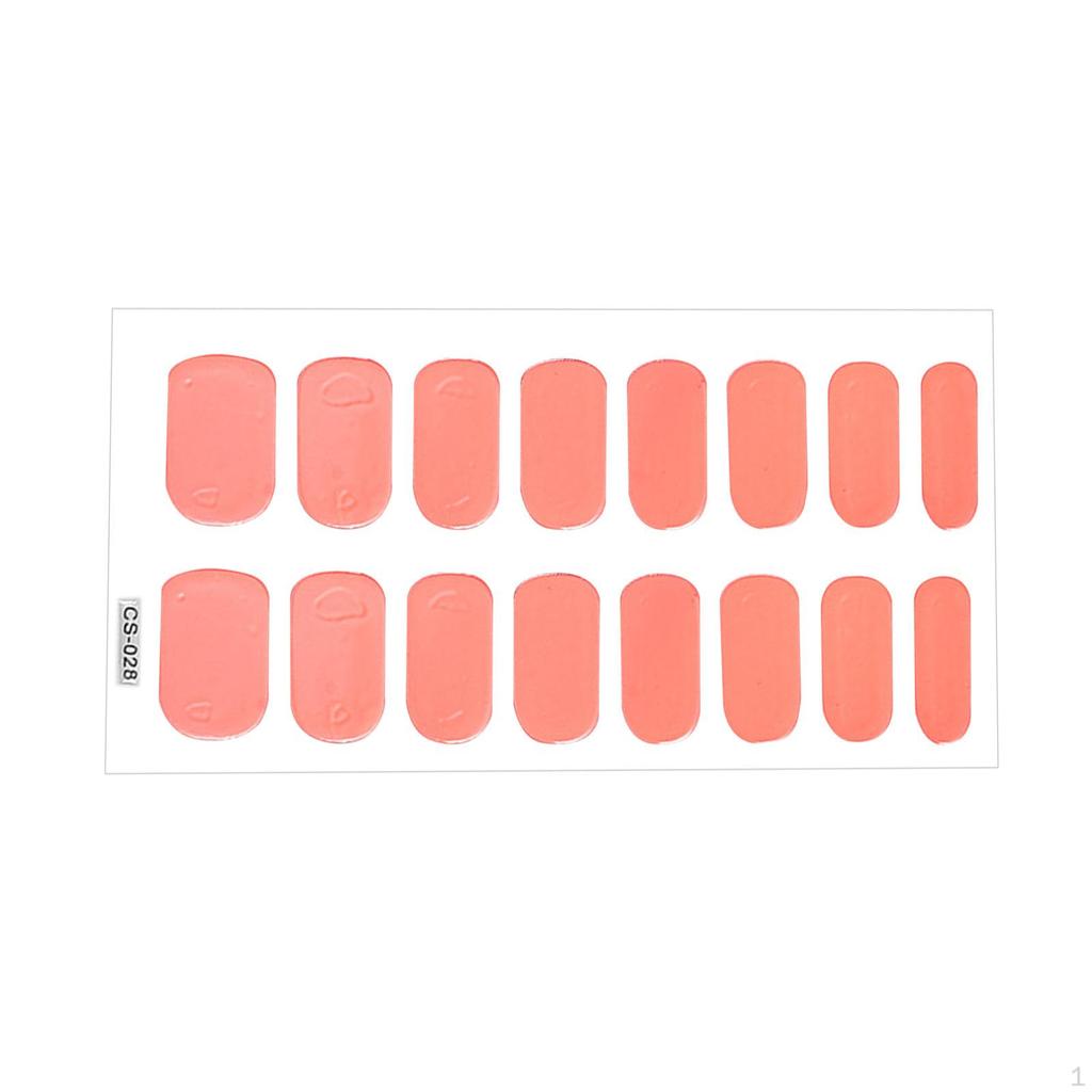 Nail Decals Stickers Fashionable Toe Polish Decor DIY Easy Apply Art