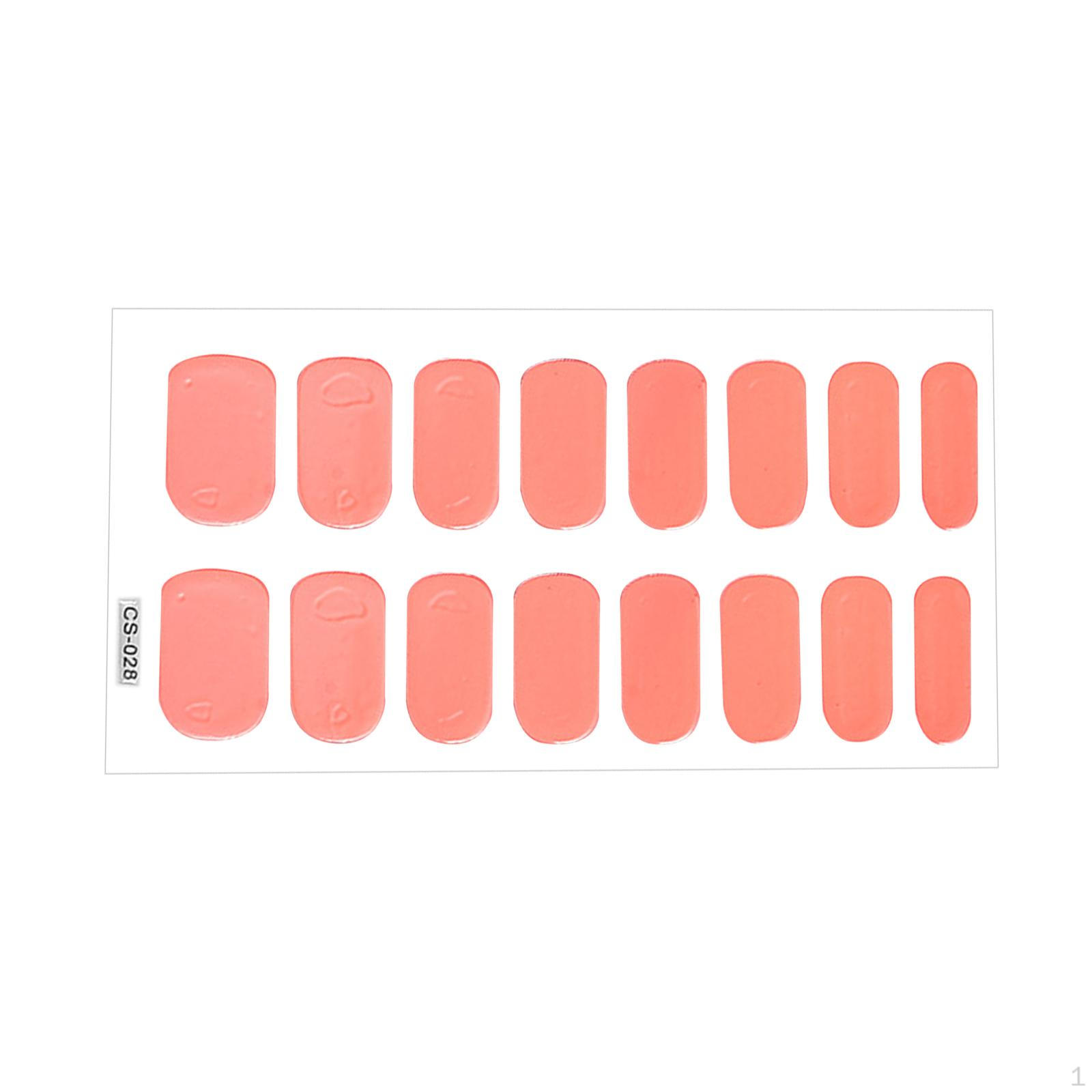 

Наклейки для ногтей, модные наклейки для ногтей, декор для ногтей, легкое применение, искусство «сделай сам» Flesh Pink