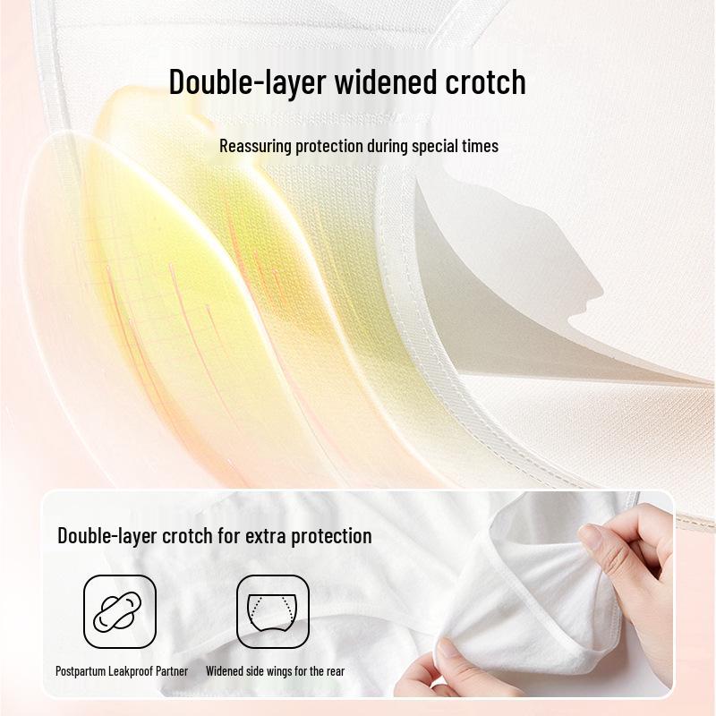 Women's Disposable Underwear: Travel-Friendly, No Logo, Sterile, Wash-Free for Maternity, Postpartum, and Daily Use.