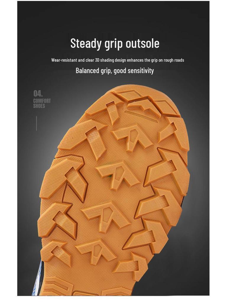 Übergröße Outdoor Wandersneaker und Arbeits-Watschuhe