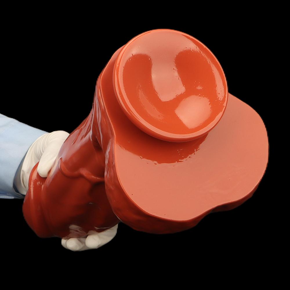 32.5*9cm Large PVC Dildo Butt Plug Sex Toy Masturbator Fisting Big Dick Strap On Cock Realistic Penis