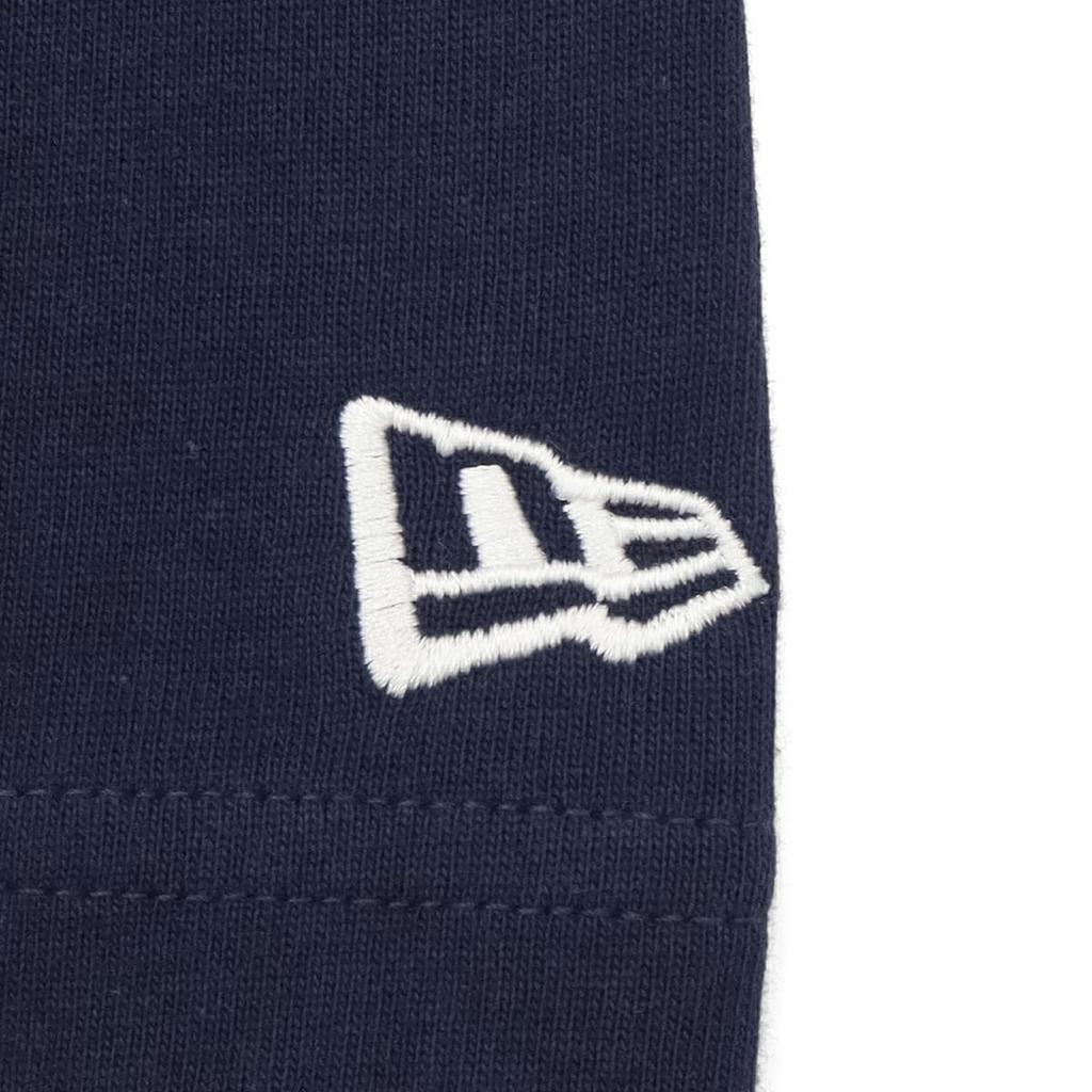 New Era Classic NE Short Sleeve Exclusive To Size Size Oversized Cotton Tee T-Shirt, Navy, ONSPOTZ, L, S/S,