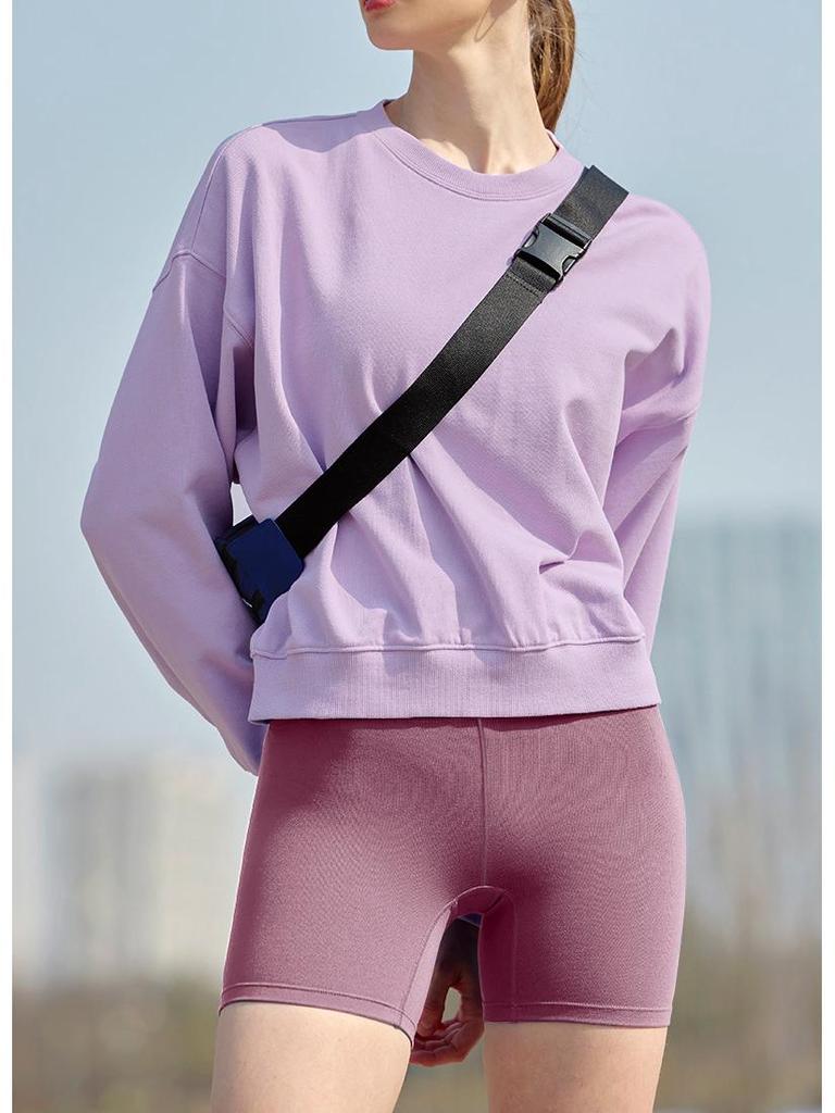 High Waist Hip Lift Yoga Shorts - Women's Slimming, Anti-Exposure Running Leggings