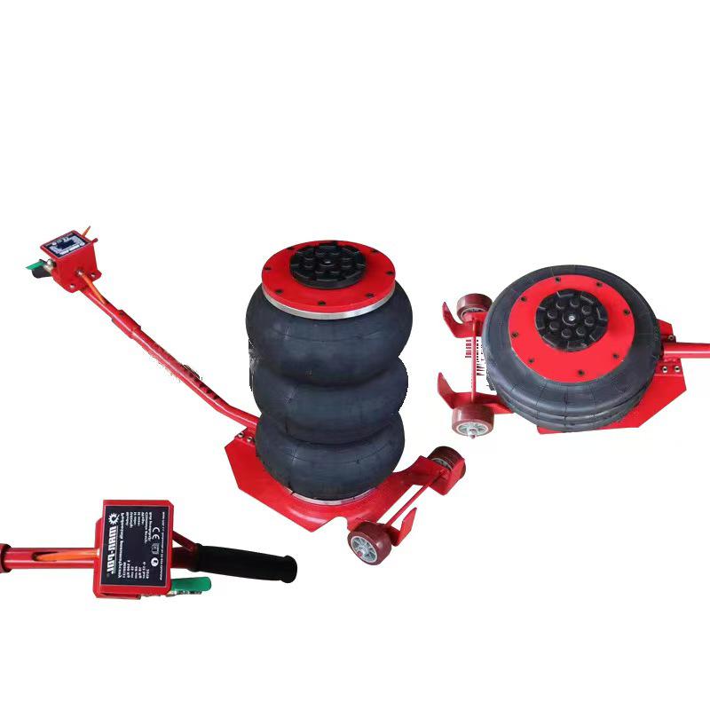 3T5T6T Pneumatic Airbag Jack: Portable Horizontal Folding Design
