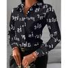 Spring And Autumn New Women'S Versatile Long Sleeve Daily Business Commuter Elegant Comfort Sexy Bottom Shirt Top