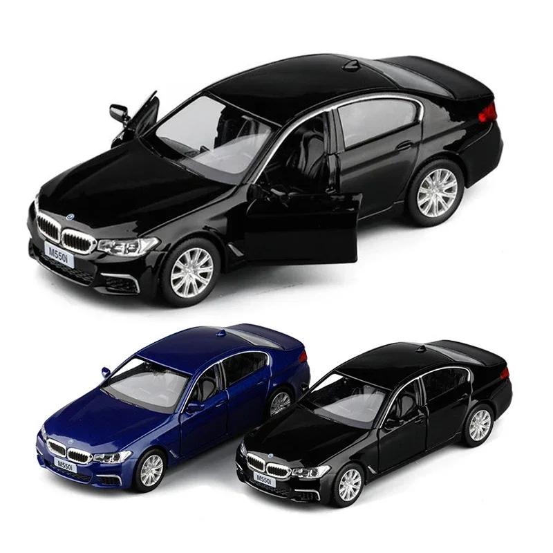 1:36 BMW 550i Alloy car model children's collection gift  Essential Ornaments