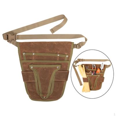 Adjustable Tool Belt for Gardeners with Multiple Storage Options