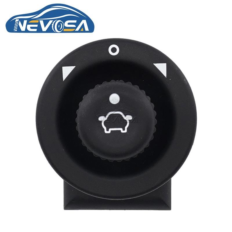 NEVOSA 93BG17B676BB For Ford Mondeo MK2 MK3 Car Rearview Rear Mirror Remote Control Switch Adjustment 7P 93BZ17B676BA