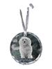 Havanese, Havanese Cuban Bichon - Crystal Bauble with a Photo, Dog Photo In Crystal, Personalized Christmas Tree Ornament by Brand