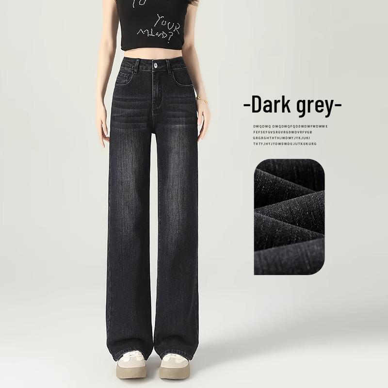 

Women s High Waist Slimming Blue Straight Leg Jeans - 2026 Summer Collection 30 (126-135 lbs)