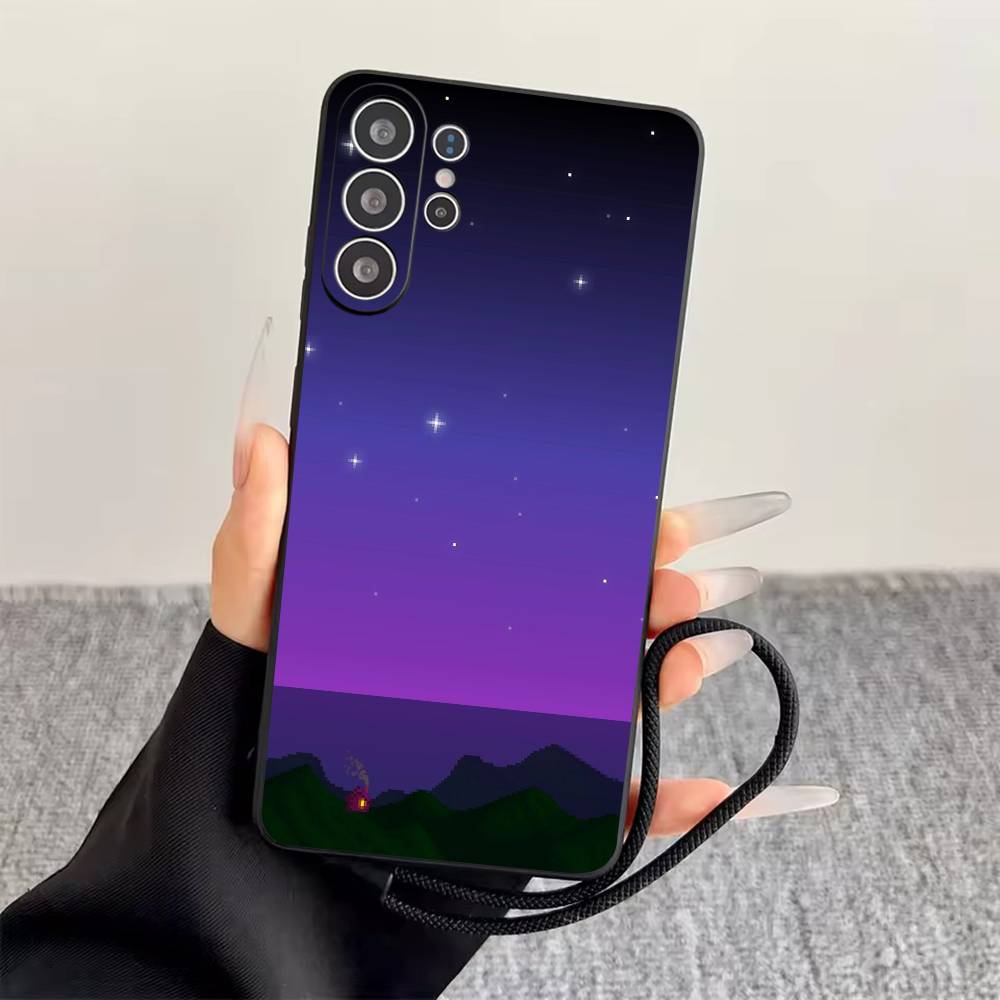 

S-Stardew Valley Phone Case For Samsung S25,S24,S21,S22,S23,S30,Ultra,S20,Plus,Fe,Lite,Note,10,Black Cover Samsung S26ULTRA