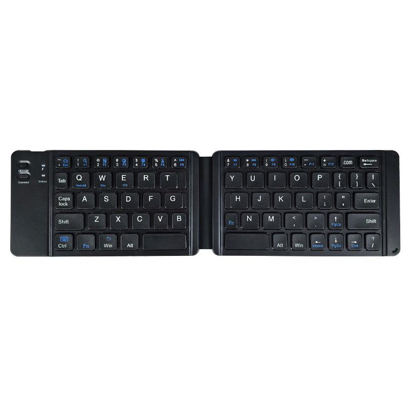 2026 Mini Folding Wireless Bluetooth Keyboard: Lightweight, Portable, Universal for Computers, Phones, Tablets