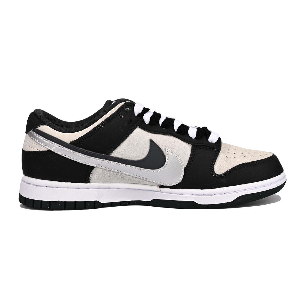 Nike Dunk Slip Resistant Abrasion Resistant Low top Skateboard Shoes Unisex Beige Black HV1800-101(Team6-)