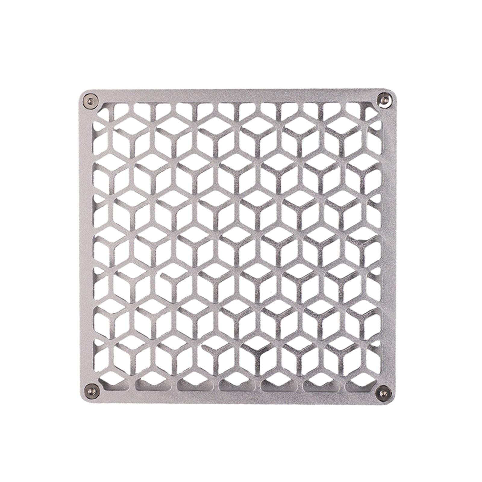 

Reusable Metal Cup Mats Double Deck Structure Heavy Type Portables Cup Cup Mats for Hot Cold Beverages срібний