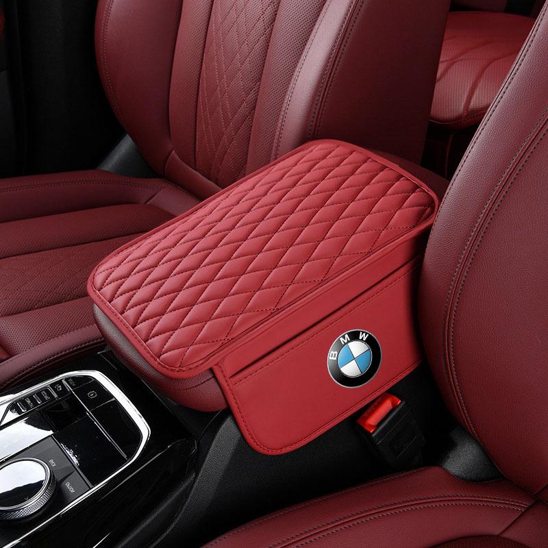 1Pcs Leather Car Armrest Mat Tissue Boxes Height Pad Armrest Box For BMW E46 E39 E90 E60 E36 F30 F10 E34 E30 F20 E92 M3 M4 M5 X3 X4 X5 X6 X7