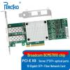 PERCKO 10G PCIe X8 Dual SFP+ Fiber Optic Server Network Card