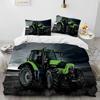 3D Auto Tractor Vrachtwagen Serie Beddengoed Set Slaapkamer Zacht Modern Dekbedovertrek Comfortabel Kinderen Jongeren Zacht Dekbedovertrek Comfortabele Dekbedovertrek En Kussensloop