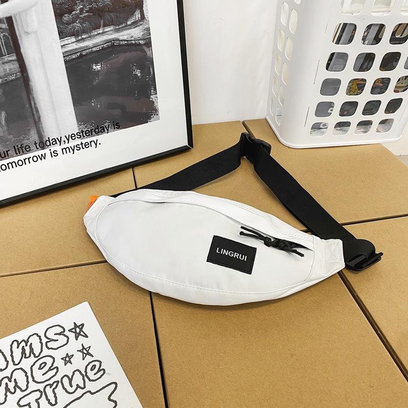 Breast Bag Men'S Casual Messenger Bag Student Small Backpack Sports Satchel Versatile Trendy Fanny Pack Shoulder Bag
