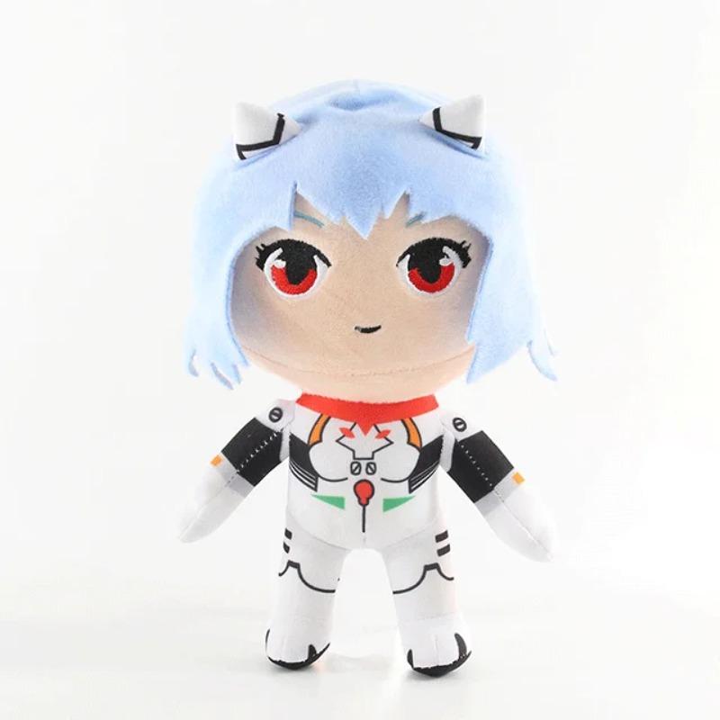 20cm Nowa Pluszowa Ayanami Rei Asuka Langley Soryu Pluszowa Rei Wypchana Ray Japońskie Anime Kawaii Urocze Kreskówkowe Zabawki Lalki Prezent do Łóżka
