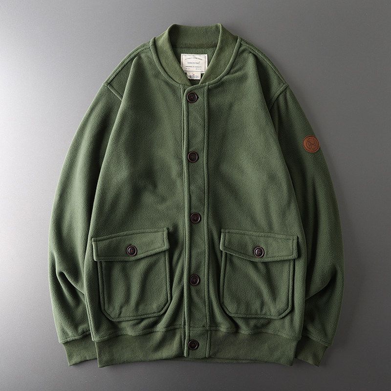 Men's Double-Sided Fleece Winter Jacket
