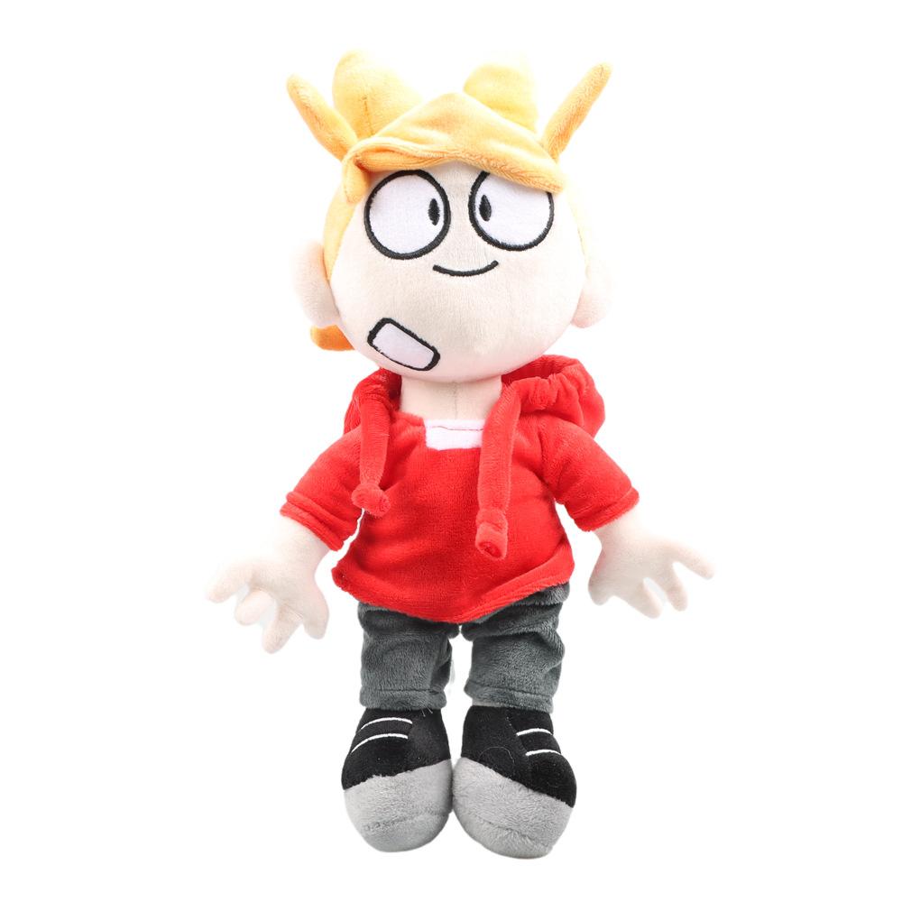 Tord Eddsworld Anime Panenka Kreslená plyšová hračka Edd pro děti