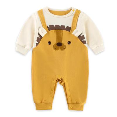 Baby Baby Newborn Outing Open Long 90 Months [Reegoo Peter] Clothes, Boys' Rompers, Coveralls, Clothes, Clothes, Clothes, Cute, Front, Sleeves,