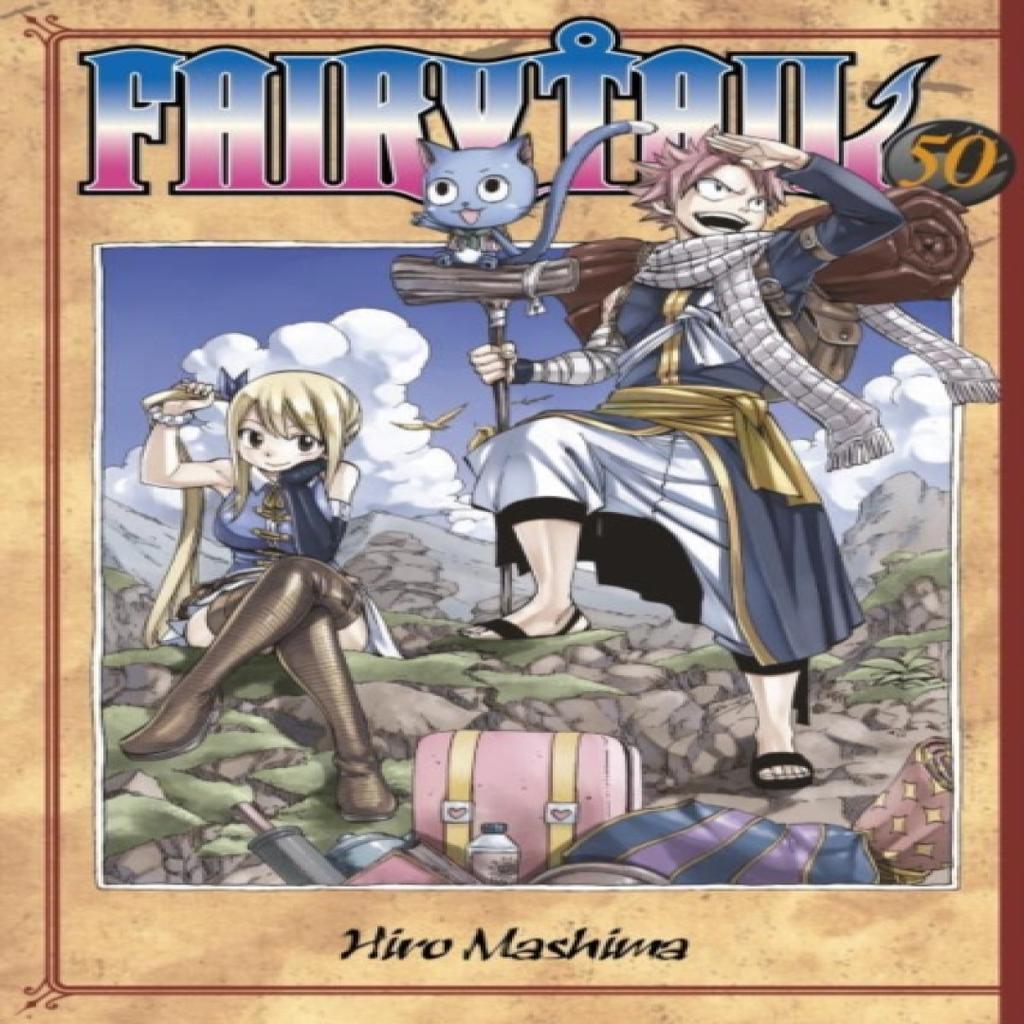 Fairy Tail 50 by Hiro Mashima Paperback Book 9781612629865