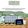 Garten Solare Tropfbewässerungsanlage Doppelpumpen-Steuergerät Zeitschaltuhr System DIY Automatische Pflanzen Intelligente Bewässerungssets