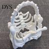Skeleton Handbag Gothic Ribcage Bone Bag Spooky 3D Printed Lightweight Purse Anatomical Dark Aesthetic Accessory for Halloween Party Unique Design