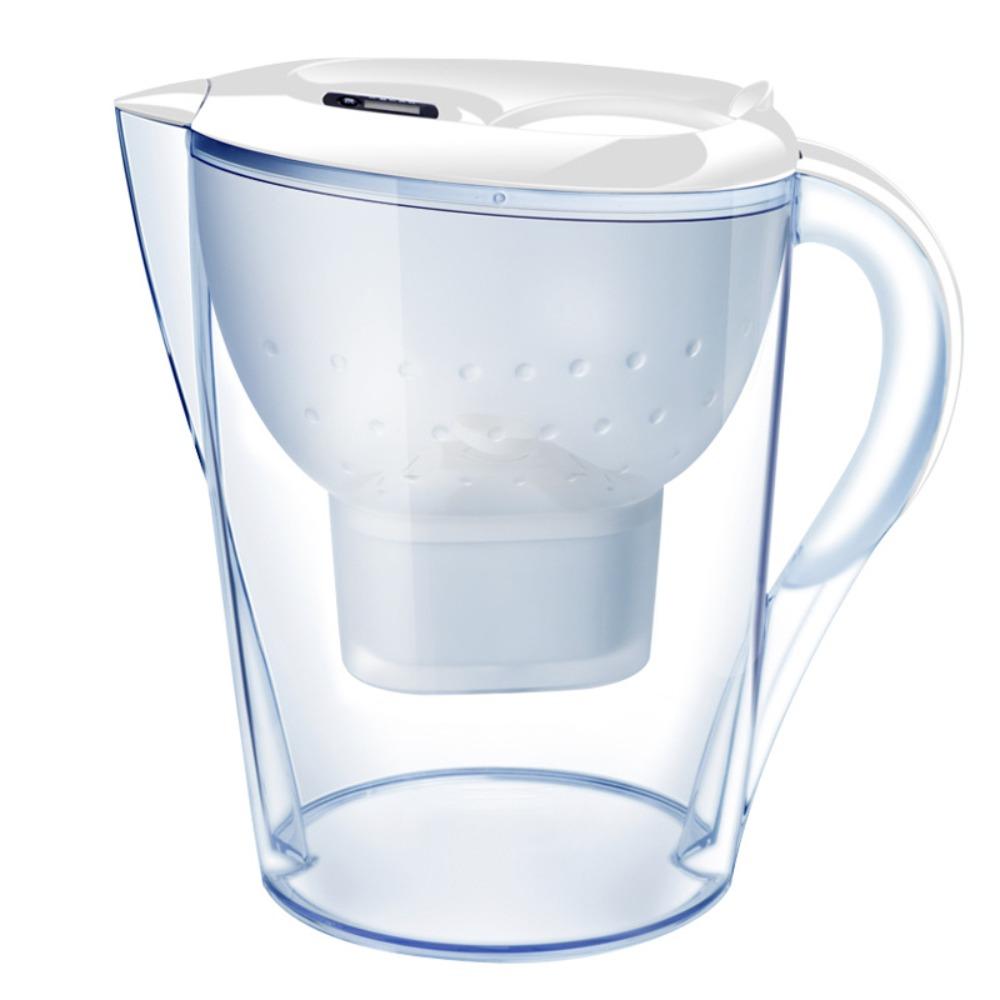 

BPA Free Water Filter Kettle 7 Stage Filtration Filter Kettle Household Use білий