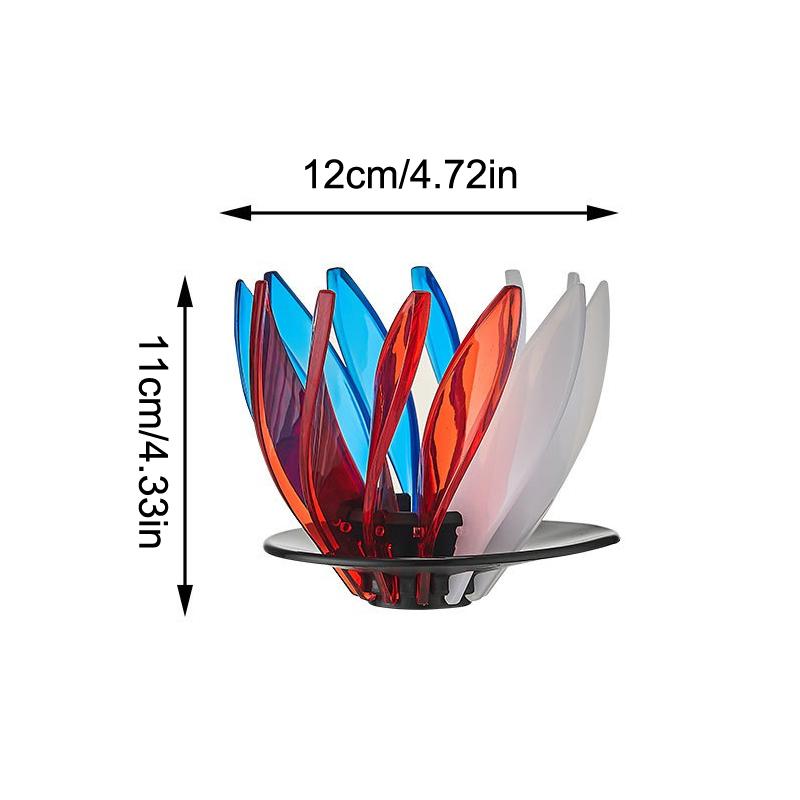 Kaffefilterkopp Passer for V60 Dryppkaffefilter Resin Vannliljeform 12 Lotusblader Avtakbar og Utskiftbar