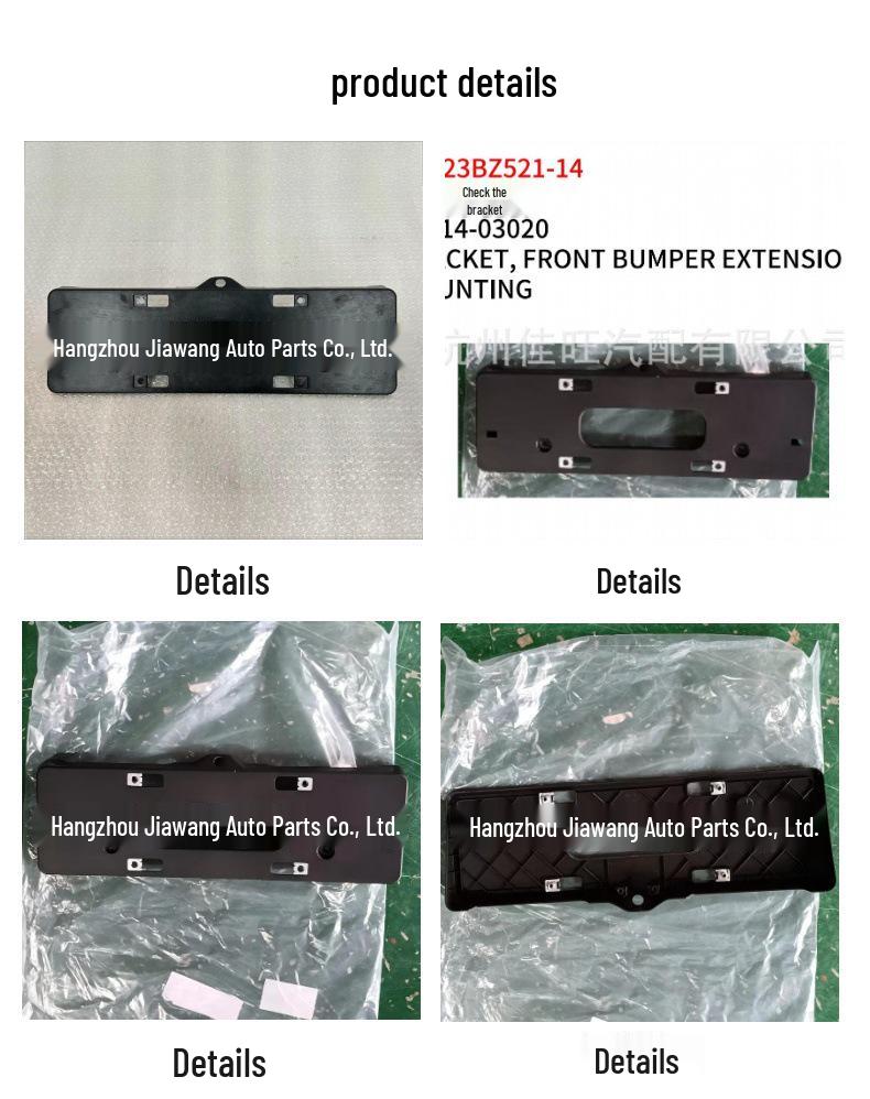 Toyota 2023 BZ3 License Plate Bracket with Holes 52114-03020