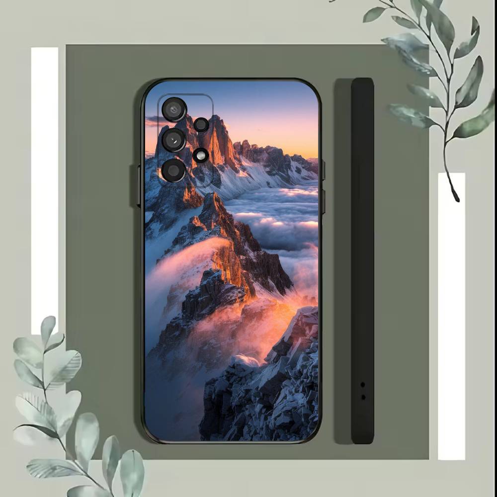 Sacred Mount Everest   Phone Case For Samsung S25,S24,S21,S22,S23,S30,Ultra,S20,Plus,Fe,Lite,5G Black Cover