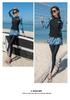 Unisex Sun Protection Long Sleeve Wetsuit Set for Snorkeling & Surfing
