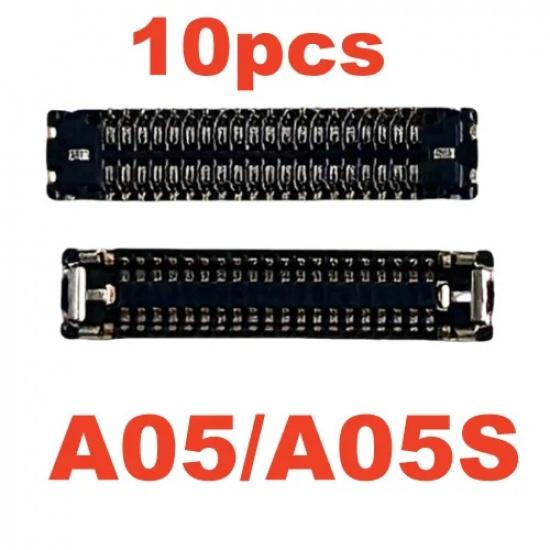 

10pcs USB Charging FPC on Board MainBoard For Samsung A15 A25 A35 A55 A04 A14 A24 A34 A54 Connector Clip Port Plug 10x A05 A05S