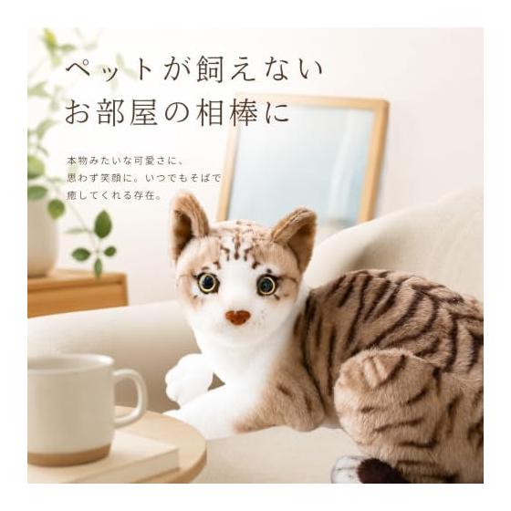Cat Stuffed Toy Realistic Cat Goods Birthday (design C)