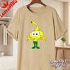 Snorks Cartoon Character Print T Shirt Vintage 80s Classic Anime Graphic Tee Casual Cotton Tops for Unisex Women Summer Streetwear