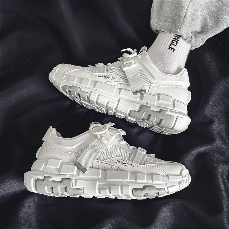 2025 autumn new men's shoes Korean version sports shoes Harajuku dad shoes men's casual shoes