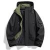 Mrat Wasserdichte Herren-Jacke Mit Kapuze, Atmungsaktiv, Winddicht, Sportbekleidung, Angeln, Jagd, Klettern, Wandern, Schnell Trocknend,