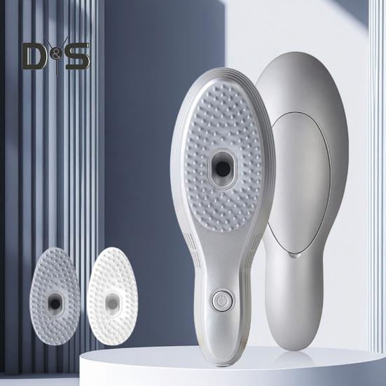Electric Hair Styling Brush Vacuum Dander Remover & Volumizing Comb with Scalp Massage Type-C Fast Charge Portable Hair Care Tool