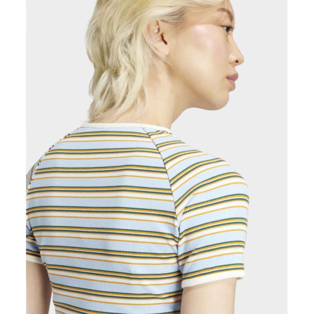 ★adidas★ Lip Stripe Tee Sky Blue JC6167 Buy Adidas Lip Stripe Tee Sky Blue Jc6167 at affordable