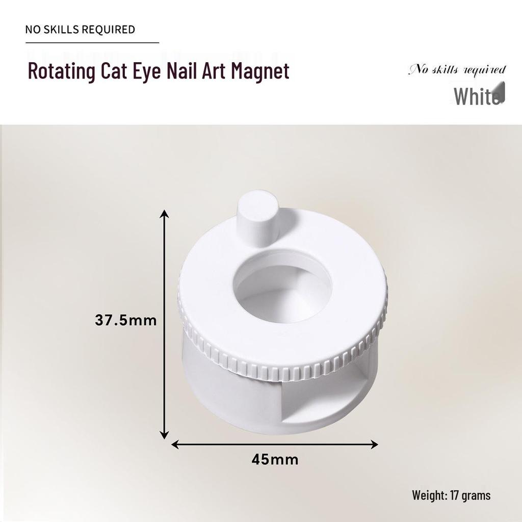 2026 Rotating Cat Eye Tool: Beginner Automatic Suction Glass Beads, Strong Magnetic Force, Wide Magnet