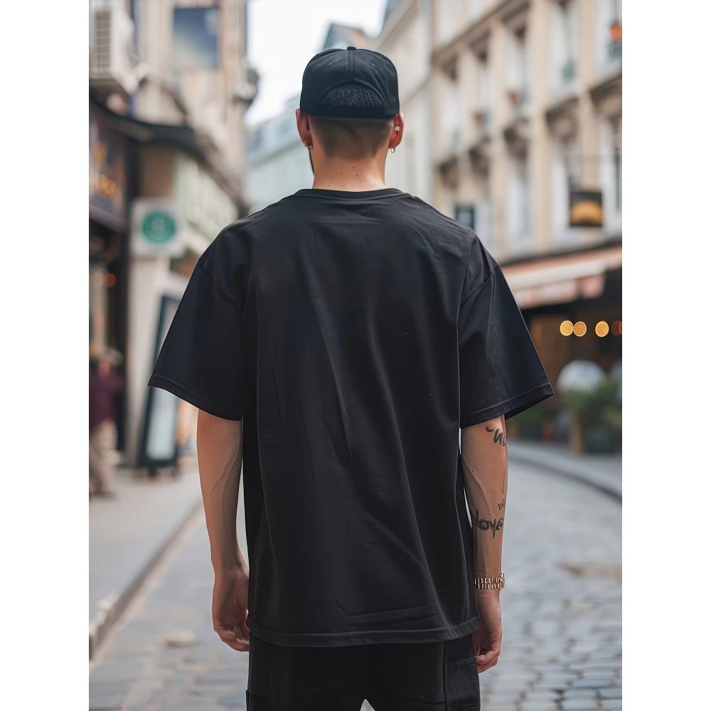 I'll Be In The Garage Graphic T-shirt For Men, Black  Crew Neck, Casual And Stylish, Soft , Funny T-shirt, Original, Cool Mens