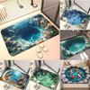 Summer Carpet Entrance Door 3D Visual Ocean Floor Mat Bathroom and Toilet Door Mat Personalized Mat Home Decoration Rugs