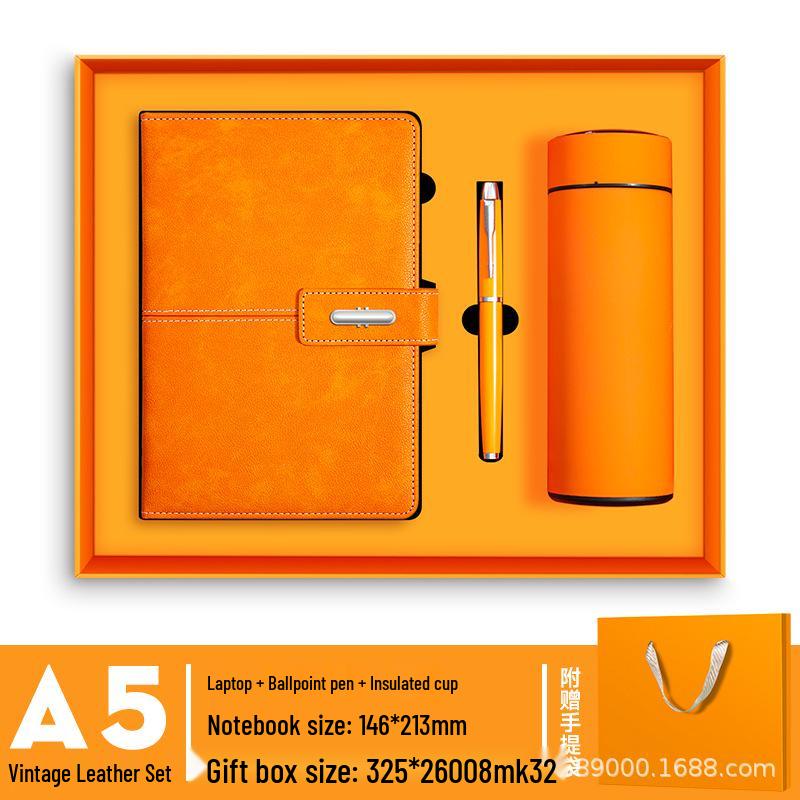 A5 Business Notebook Gift Box Set: Deluxe Office Stationery and Memorable Souvenir